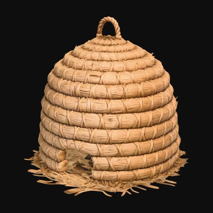 3D model for Stroh-bienenkorb