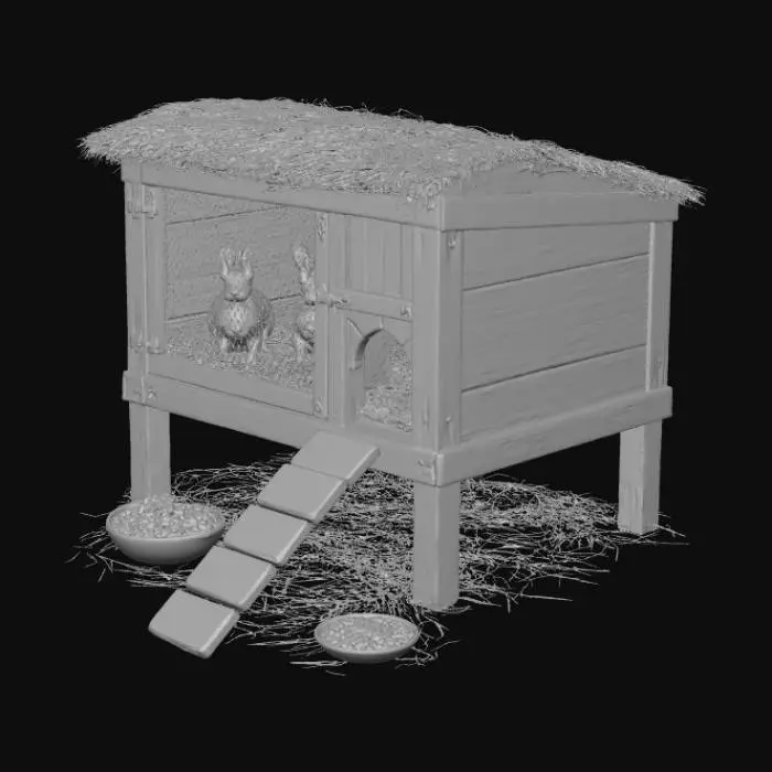 3D model for Kaninchenstall