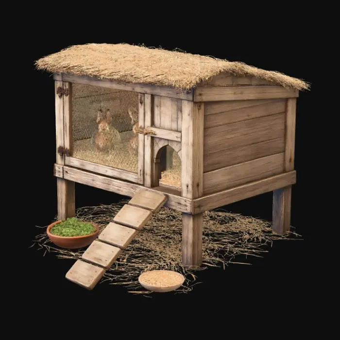 3D model for Kaninchenstall