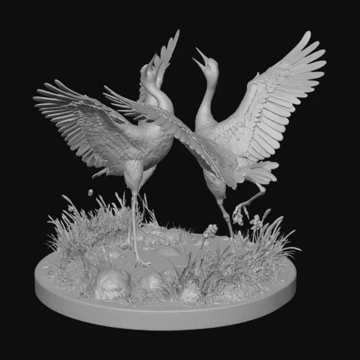 3D model for Kranich