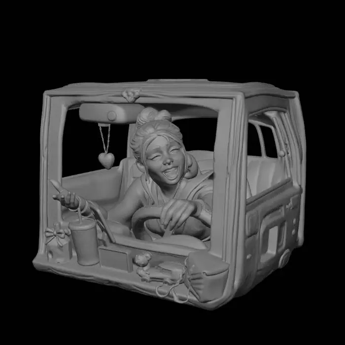 3D model for Iced Coffee & Confidence