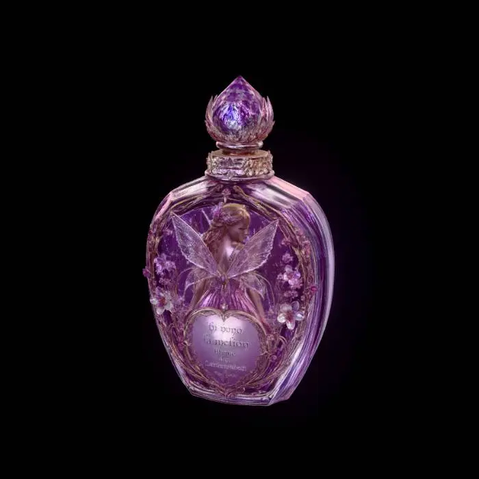 3D model for Passion's Violet Bloom