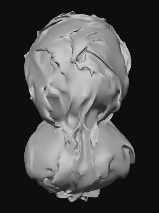 3D model for Portrait of a 19th Century Officer