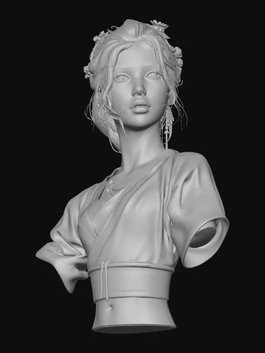 3D model for Ethereal Beauty