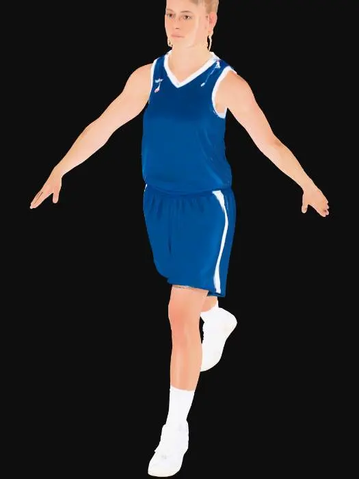 3D model for BasketWoman
