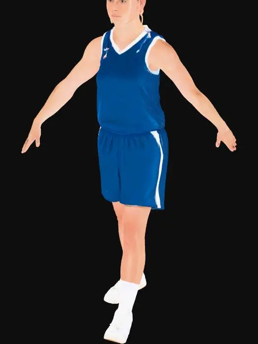 3D model for BasketWoman