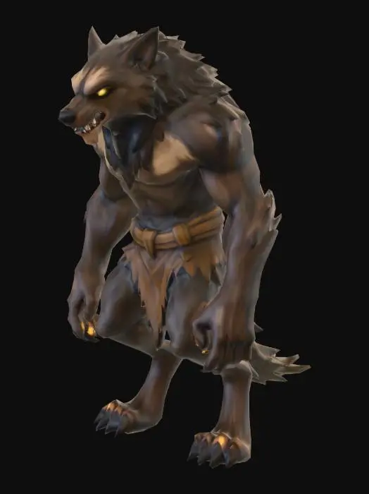 3D model for Werewolf Design