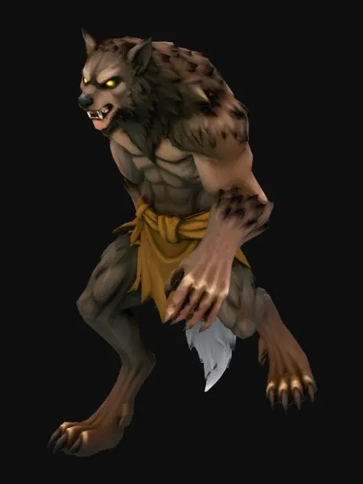 3D model for Werewolf Design