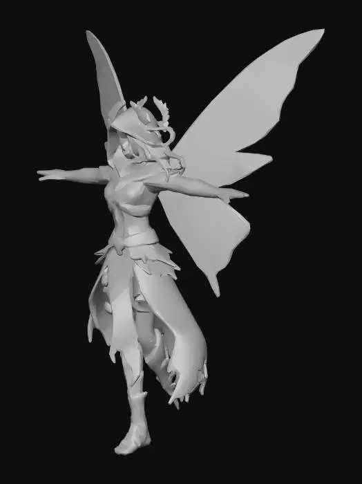 3D model for Forest Enchantress