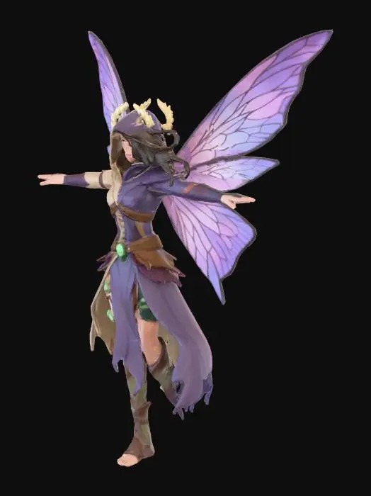 3D model for Forest Enchantress