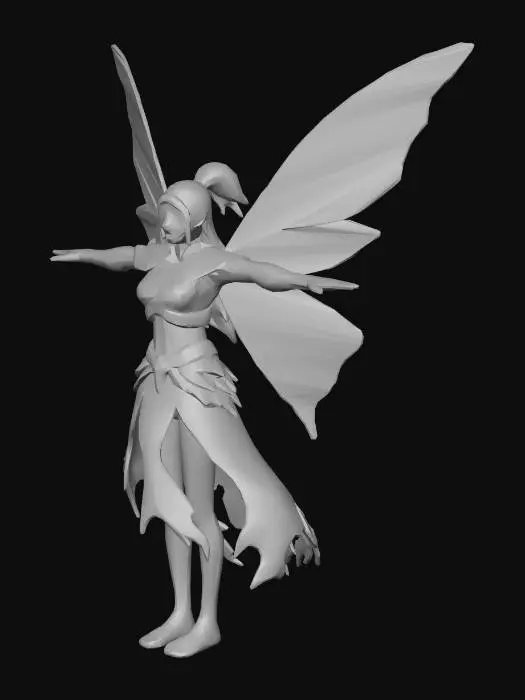 3D model for Fairy Guardian
