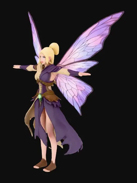 3D model for Fairy Guardian