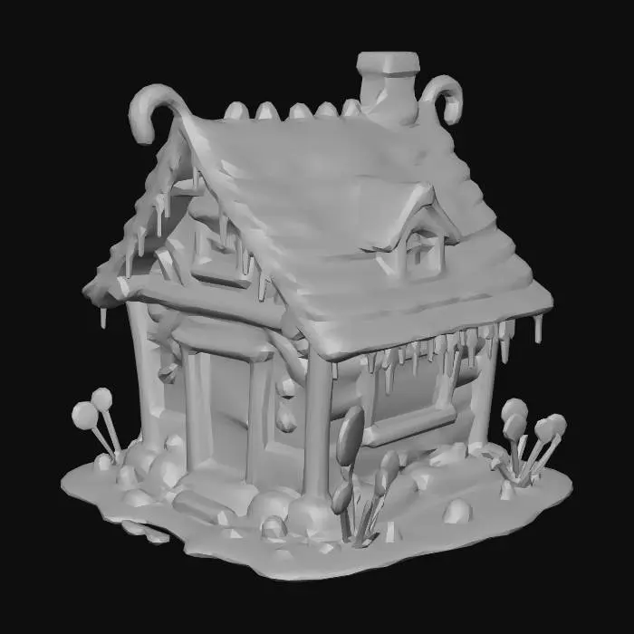 3D model for Candy Cottage