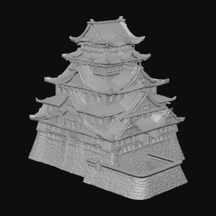 3D model for Nagoya Castle Serenity