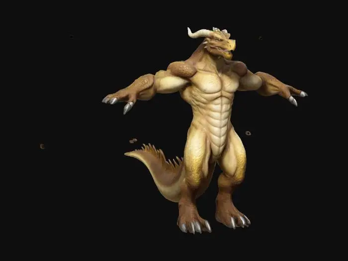 3D model for Draconid
