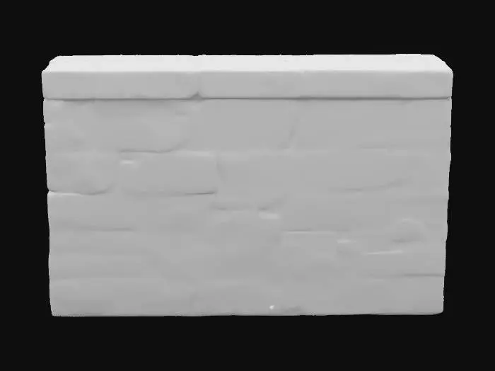 3D model for A part of a wall for a strategy game