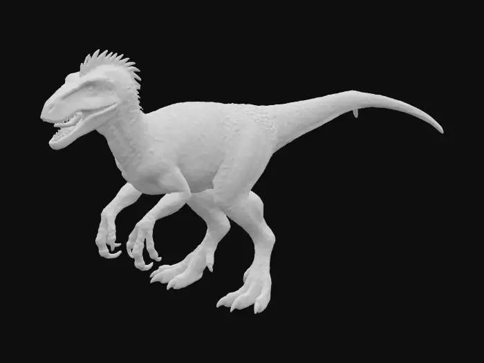 3D model for Crested Raptor