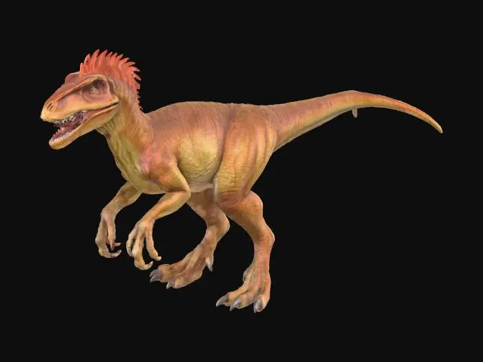 3D model for Crested Raptor