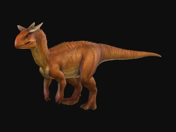 3D model for Brown Theropod Drake side.jpg