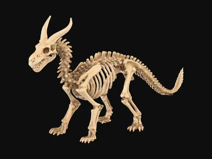 3D model for Drake Skeleton
