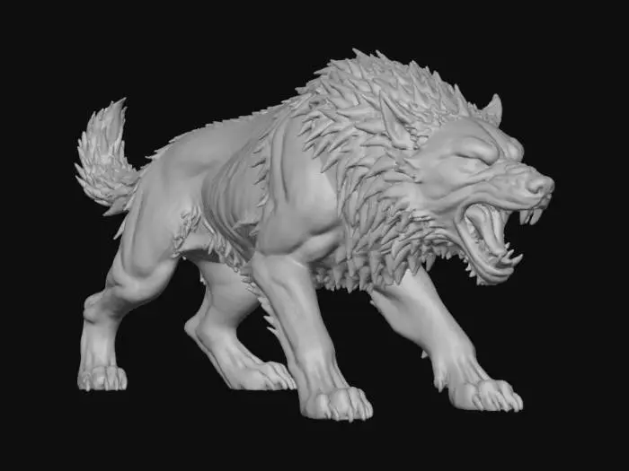 3D model for Warg