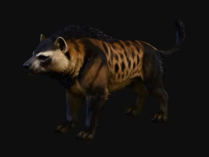 3D model for Badger Warg