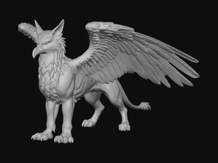 3D model for Gryphon Majesty