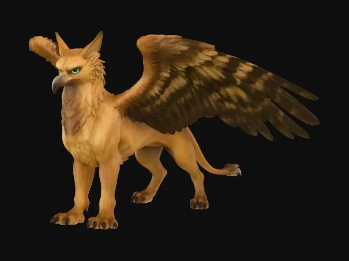 3D model for Gryphon Majesty