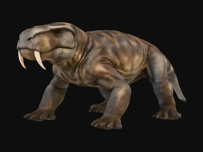 3D model for Gorgonopsid