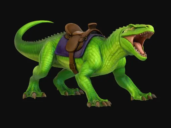 3D model for Lizard Mount