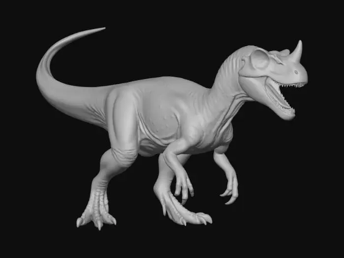 3D model for Horned Theropod