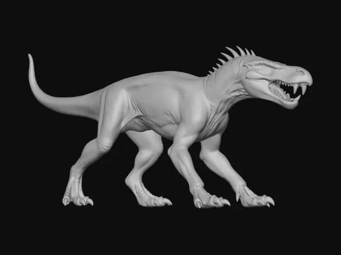 3D model for Fierce Predator