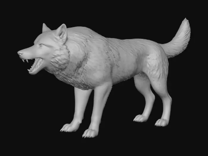 3D model for White Warg