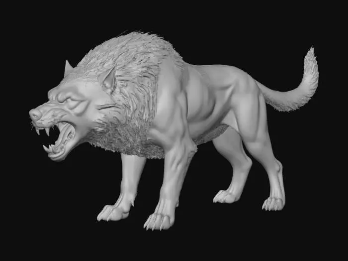 3D model for Warg