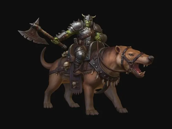 3D model for Andrewarchus Rider