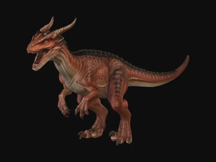 3D model for Crimson Spined Hunter