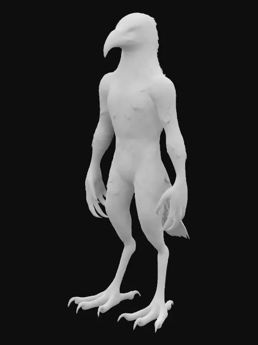 3D model for Avian Character