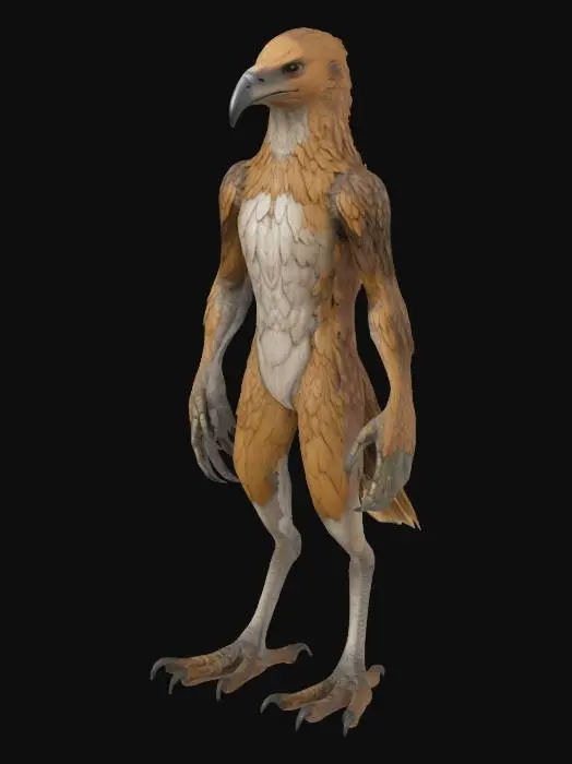 3D model for Avian Character