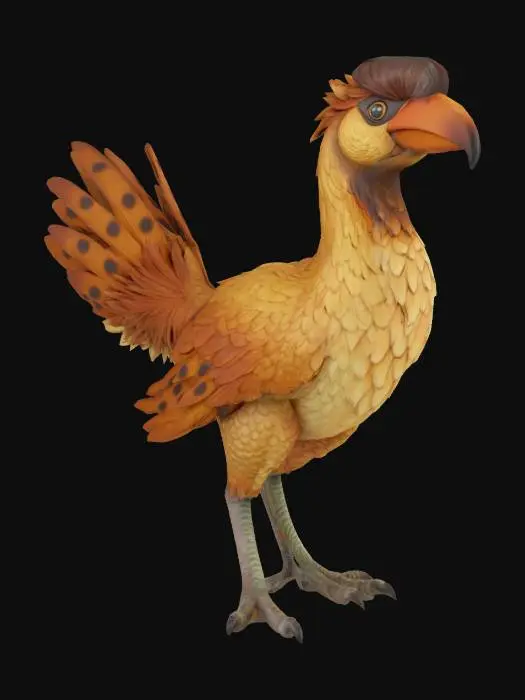 3D model for Terrorbird