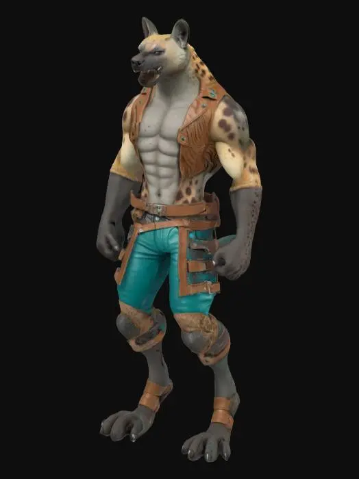 3D model for Gnoll