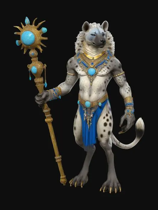 3D model for Hyena Sorcerer