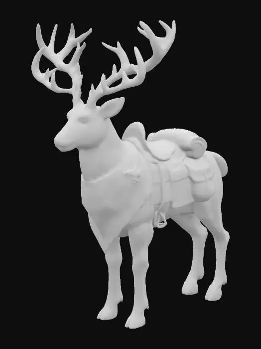 3D model for Deer Mount