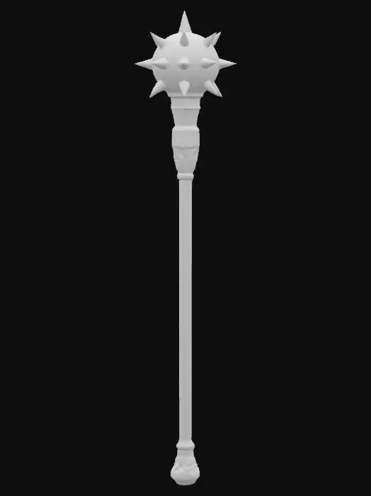 3D model for Spiked Mace