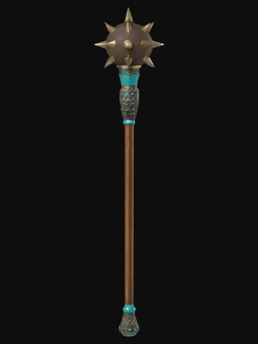 3D model for Spiked Mace