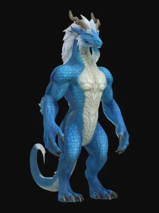 3D model for Eastern Azur Draconid