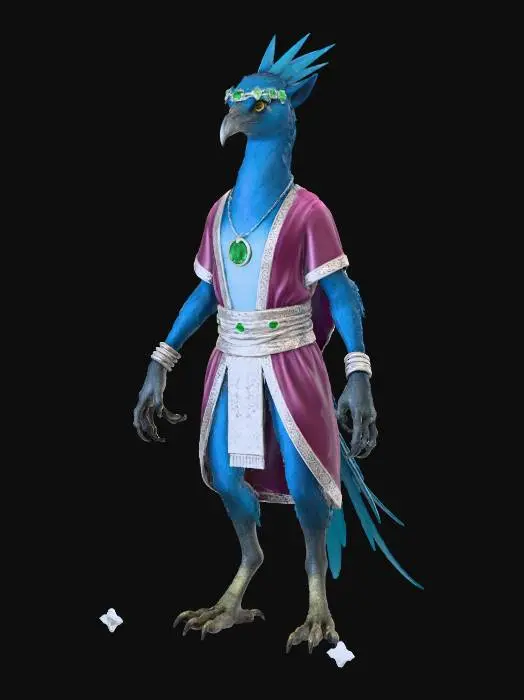 3D model for Avian Majesty