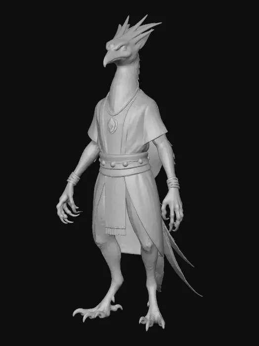 3D model for Avian Majesty