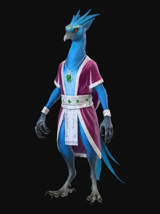 3D model for Avian Majesty