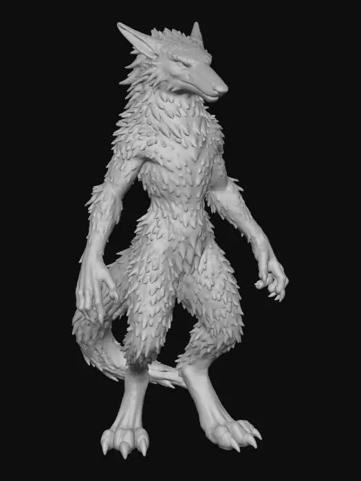 3D model for Fluffy Sergal