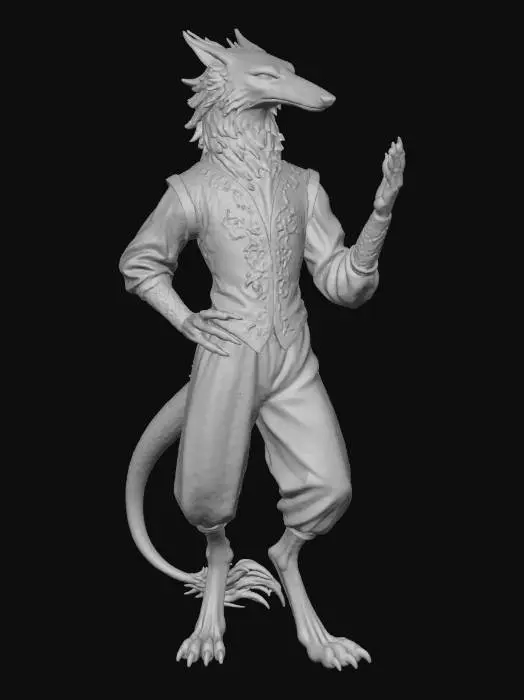 3D model for Noble Sergal
